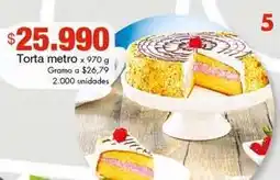 Metro Metro - torta metro oferta