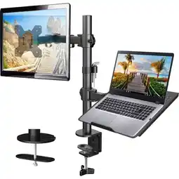 Falabella Soporte HUANUO para Monitor y Laptop Ajustable Ergonómico y con Gestión de Cables oferta