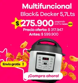 Éxito Black&decker multifuncional oferta