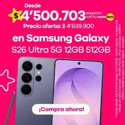 Éxito Samsung galaxy s26 oferta