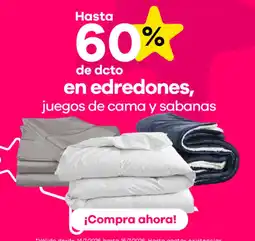 Éxito En edredones, juegos de cama y sabanas oferta