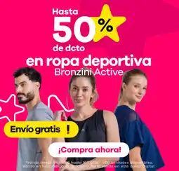 Éxito En ropa deportiva bronzini active oferta