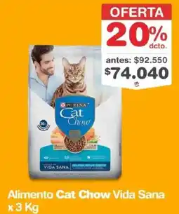 Makro Cat chow alimento vida sana oferta