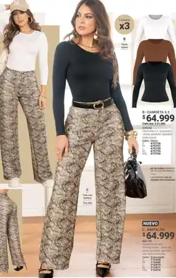 Carmel Suave - pantalón palazzo oferta
