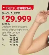 Carmel Especial - b - chaleco 634639 oferta