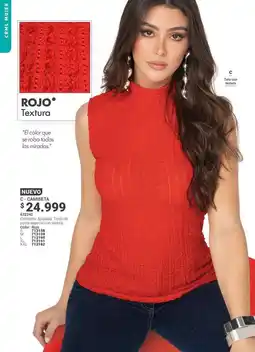 Carmel Textura - blusa oferta