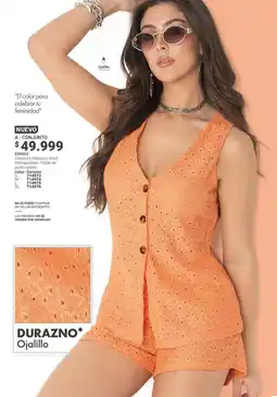 Carmel Conjunto durazno ojallillo oferta