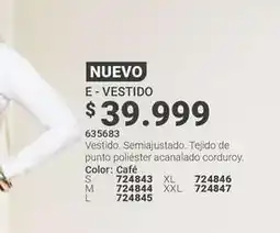 Carmel E - vestido 635383 oferta