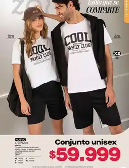 Carmel Xs - conjunto unisex oferta