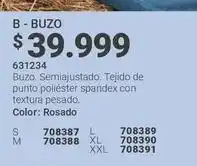 Carmel Textura - b - buzo 631234 oferta