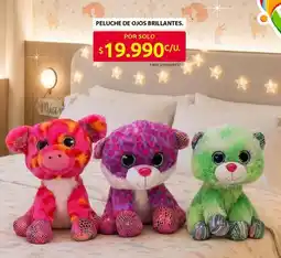 Ara Mia - peluche de ojos brillantes oferta