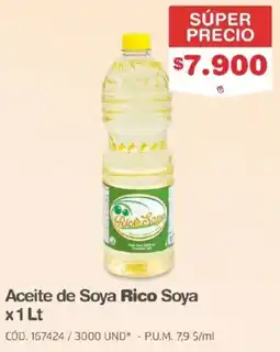 Makro Rico soya aceite de soya oferta