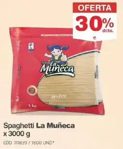 Makro La muñeca spaghetti oferta