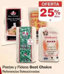 Makro Best choice pastas y fideos referencias seleccionadas oferta