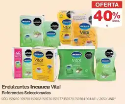 Makro Incauca vital endulzantes referencias seleccionadas oferta
