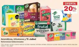 Makro Jaibel aromáticas, infusiones y té referencias seleccionadas oferta