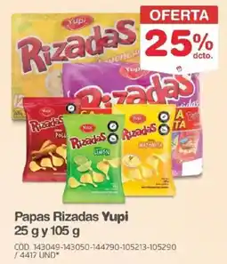 Makro Yupi papas rizadas oferta