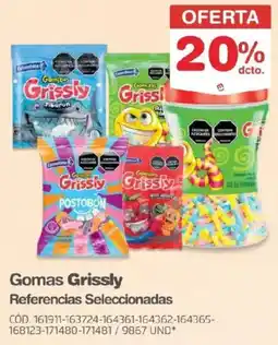 Makro Grissly gomas referencias seleccionadas oferta