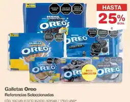 Makro Oreo galletas referencias seleccionadas oferta