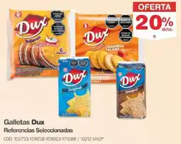 Makro Dux galletas referencias seleccionadas oferta