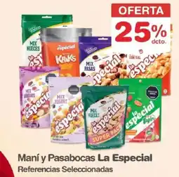 Makro La especial maní y pasabocas referencias seleccionadas oferta