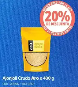 Makro Aro ajonjolí crudo oferta
