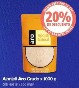 Makro Aro ajonjolí crudo oferta