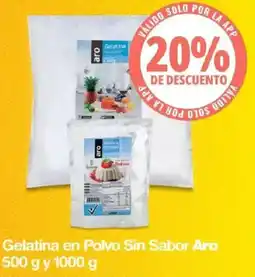 Makro Aro gelatina en polvo sin sabor oferta