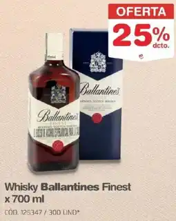 Makro Ballantines whisky finest oferta
