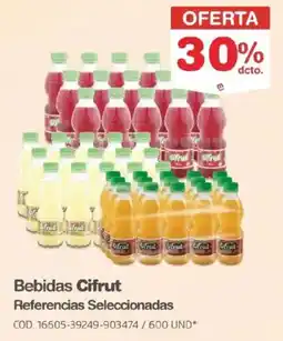Makro Cifrut bebidas referencias seleccionadas oferta