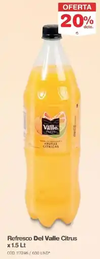 Makro Del valle refresco citrus oferta