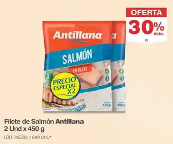 Antillana filete de salmón