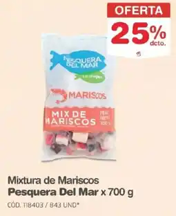 Makro Del mar mixtura de mariscos pesquera oferta