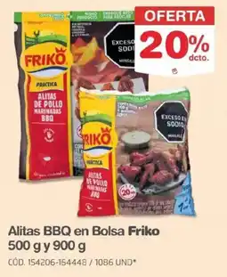 Makro Friko alitas bbq en bolsa oferta