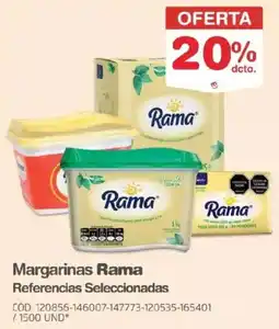 Makro Rama margarinas oferta