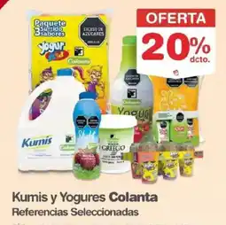 Makro Colanta kumis y yogures oferta