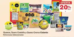 Makro Colanta quesos, suero costeño y queso crema oferta