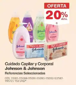 Makro Johnson & johnson cuidado capilar y corporal oferta