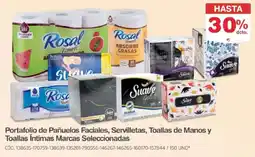 Makro Portafolio de pañuelos faciales, servilletas, toallas de manos y toallas íntimas marcas seleccionadas oferta