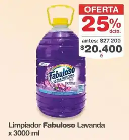 Makro Fabuloso limpiador lavanda oferta