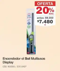 Makro Sol encendedor el multiusos display oferta