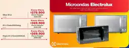 Makro Electrolux microondas silver oferta