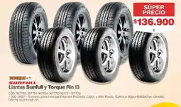 Makro Sunfull y torque llantas rin 13 oferta