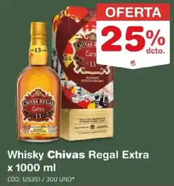 Makro Chivas whisky regal extra oferta