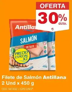 Makro Antillana filete de salmón oferta