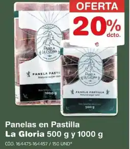 Makro La gloria panelas en pastilla oferta