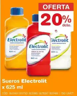 Makro Electrolit sueros oferta