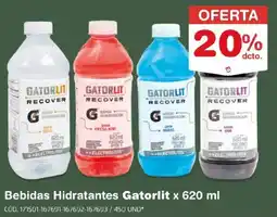 Makro Gatorlit bebidas hidratantes oferta