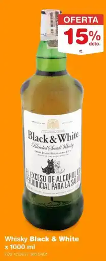 Makro Black & white whisky oferta