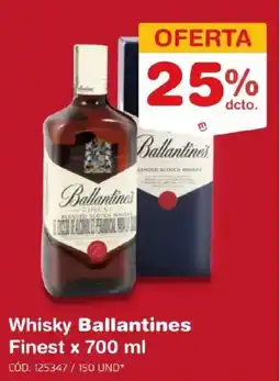 Makro Ballantines whisky finest oferta